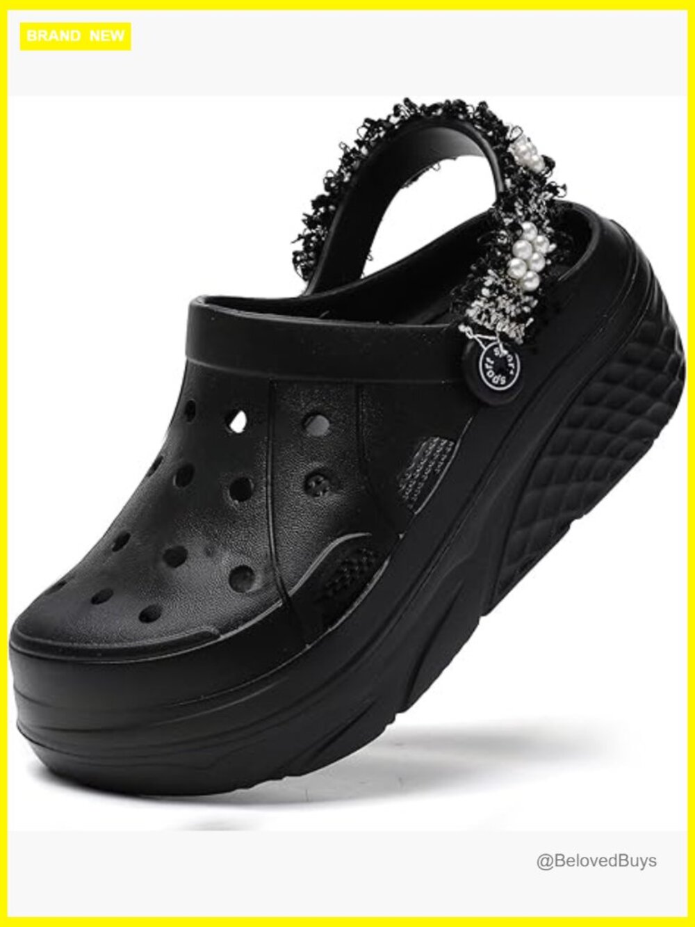 Women's Platform Clogs Slippers Hight Heels Mules Wedge Sandals Outdoor Beach
